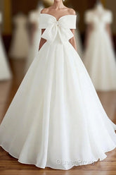 White Sweetheart Long Evening Prom Dresses, White Formal Dresses