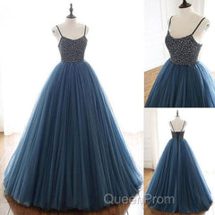 Beading Ball Gown Long Evening Prom Dresses,Popular Evening Dresses,Fashion Winter Formal Dresses