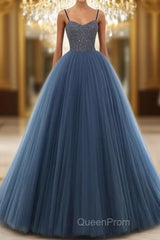 Beading Ball Gown Long Evening Prom Dresses,Popular Evening Dresses,Fashion Winter Formal Dresses