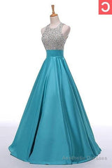 2025 Gorgeous Red Sequins Floor-Length/Long A-Line/Princess Satin Prom Dresses