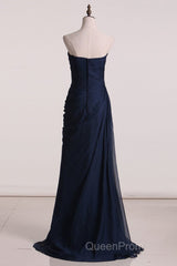 Evening Prom Dresses A Line Elegant Chiffon With Ruffles Long Evening Dresses