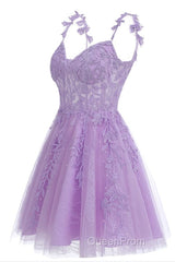 Mint Green Appliques Sweetheart A-Line Homecoming Dresses