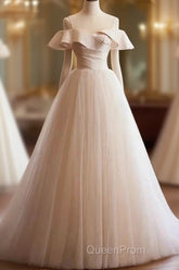 A-Line Sleeveless Backless Spaghetti Straps Floor Length Evening Dresses Evening Prom Dresses