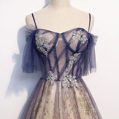 Beautiful Gradient Pink Sweetheart Floor Length Party Dresses, A-Line Gradient Long Evening Prom Dresses