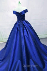 Beautiful Royal Blue Party Dresses, Evening Prom Dresses , Long Formal Gowns