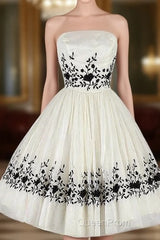 Black And White Homecoming Dresses
