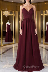 Burgundy tulle lace long Evening Prom Dresses burgundy lace evening Dresses