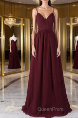 Burgundy tulle lace long Evening Prom Dresses burgundy lace evening Dresses