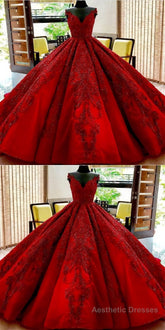 Gorgeous Royal Blue Appliques Beads Quinceanera Dresses, Formal Ball Gown Prom Dress