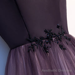 Charming Gradient Tulle Straps Long Party Dress,A-line Prom Dress