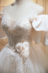 Cute Tulle Lace Homecoming Dresses, Off Shoulder Short Evening Prom Dresses