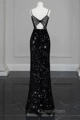 Evening Gown Sexy Dresses Formal Floor Length Sleeveless Strap Sequined With Bow(S) Crystals