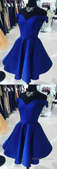 Short Royal Blue Prom Dress, Homecoming Dress, Back To Schoold Party Gown