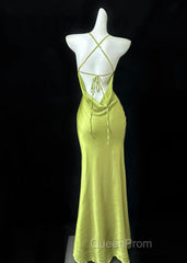 Gentle Satin Swing Neck Spaghetti Straps Mermaid Gown Elegant Backless Evening Prom Dresses For Quinceanera&Graduation