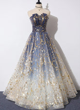 Gorgeous Tulle A-line Party Gown, Fashionable Evening Prom Dresses