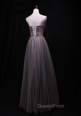 Gorgeous Tulle Sweetheart Long Evening Prom Dresses, New Party Dresses