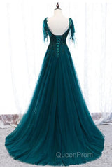 Green Formal Dresses Evening Prom Dresses Handmade Womens Evening Prom Wedding Party Dresses
