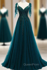 Green Formal Dresses Evening Prom Dresses Handmade Womens Evening Prom Wedding Party Dresses