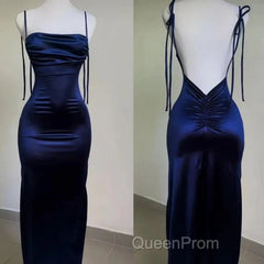 Koutun Sexy Straps Backless Evening Prom Dresses Length-Floor Evening Dresses
