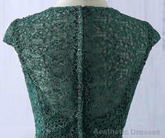 Lace and Tulle Bridesmaid Dress, Elegant Formal Dress