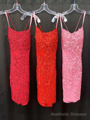 Lavender Lace Short Homecoming Dresses,Backless Hoco Dress