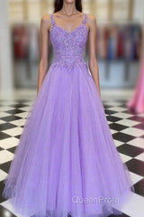 Lavender Evening Prom Dresses, Formal Dresses, Evening Dresses, Dance Dresses, Graduation Party Dresses