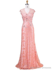 Luxurious Mother of the Bride Dresses New Design With V-neck Appliques