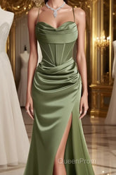 Mermaid Sweetheart Neck Lavender Long Evening Prom Dresses,Formal Evening Dresses