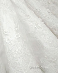 New Arrival V Neck Cap Sleeve Beads Crystals Mermaid Wedding Dresses Lace Applique