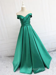 Off the Shoulder Long Evening Prom Dresses, Off Shoulder Formal Evening Dresses