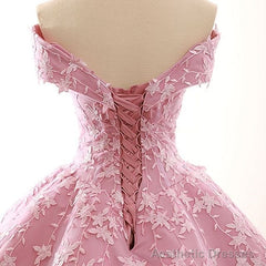 Ball Gown Pink Quinceanera Dresses Sweet 16 Dresses Lace Up