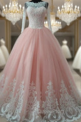 Princess Wedding Dresses Lace Long Sleeves