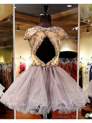 Cap Sleeve Homecoming Dresses, Stunning Homecoming Dresses, Juniors Homecoming Dresses, Short Prom Dresses