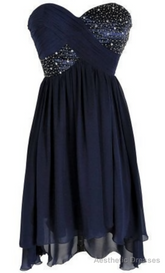 Spark Queen Short Prom Dress, Cheap Prom Dress, Beading Prom Dress, Blue Prom Dress, Cheap Homecoming Dress