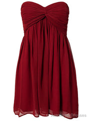 Burgundy Mint Green Short Country Sweet 16 Simple Casual Parties Homecoming Dresses