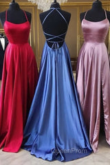 Sexy Backless Evening Prom Dresses Long