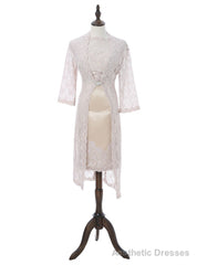 Sheath Knee Length Lace Mother Of The Bride Dresses