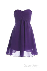 Simply Chiffon Strapless Bridesmaid Dresses