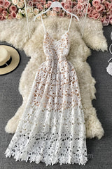 Stylish V Neck Lace Dresses A Line Party Dresses Long Evening Prom Dresses,Sexy Party Dresses