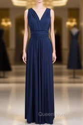 Tulle Floor-Length Sleeveless Convertible Bridesmaids Dresses