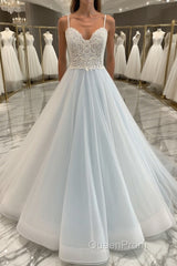 Unique sweetheart tulle lace long Evening Prom Dresses, lace evening Dresses