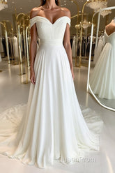 White sweetheart chiffon long Evening Prom Dresses white formal Dresses