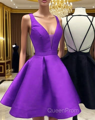 Womens Strappy Back Homecoming Dresses Short Evening Prom Gowns