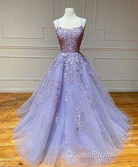 Cute Round Neck Tulle Short Evening Prom Dresses, Tulle Homecoming Dresses