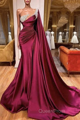 Gorgeous Mermaid Beads Evening Evening Prom Dresses WIth Ruffles