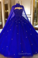 Beaded Appliques Wedding Dresses, Evening Prom Dresses