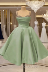 Beaded Sweetheart Mini Satin Ball Gown