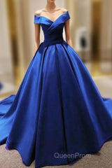 Beautiful Royal Blue Party Dresses, Evening Prom Dresses , Long Formal Gowns