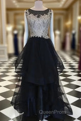 Black Long Evening Prom Dresses,Evening Prom Dresses,Pageant Dresses,Evening Dresses,Ball Dance Dresses,Graduation School Party Gown