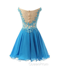 Blue Homecoming Party Dresses